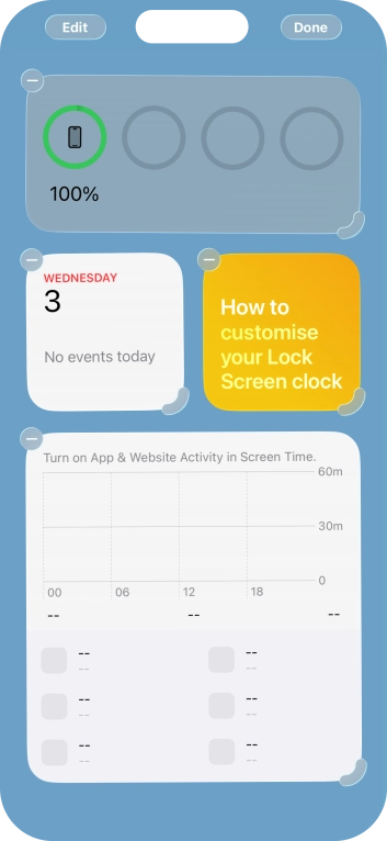 Press Edit. Press Edit.