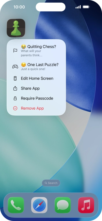 Press Require Passcode. Press Require Passcode.