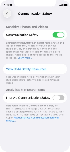 Press the indicator next to Press the indicator next to
