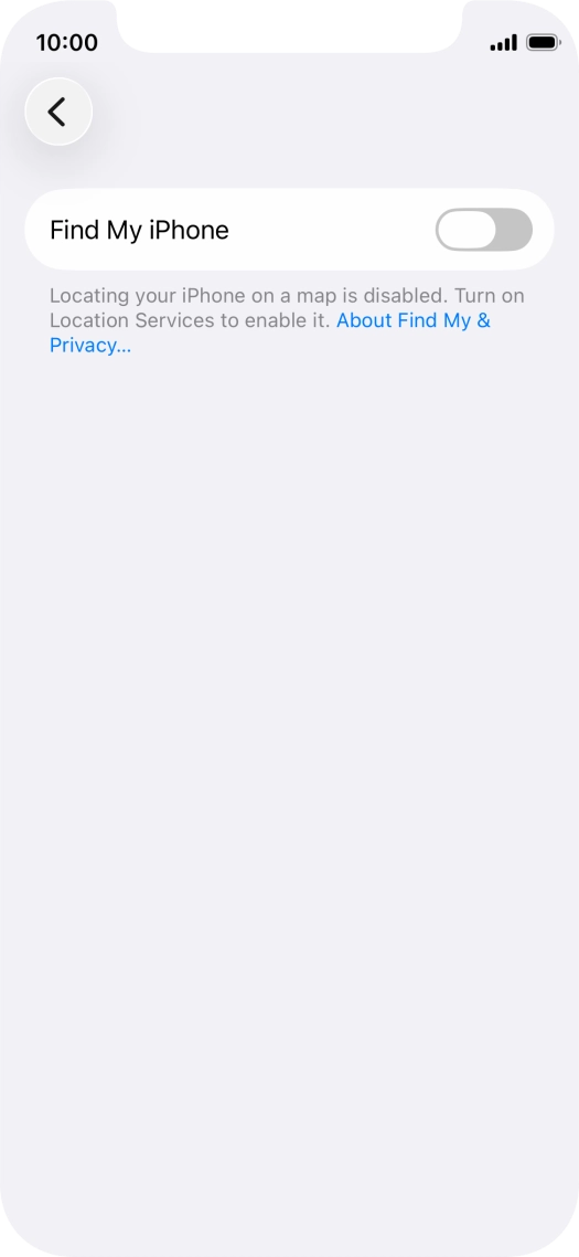 Press the indicator next to Press the indicator next to