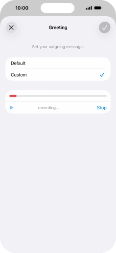 Press Stop to stop recording. Press Stop to stop recording.