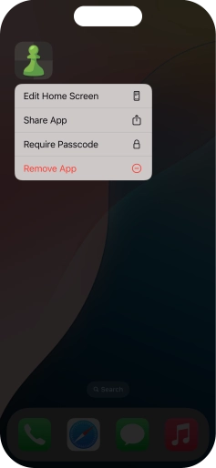 Press Require Passcode. Press Require Passcode.