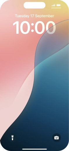 Press and hold anywhere on the lock screen. Press and hold anywhere on the lock screen.