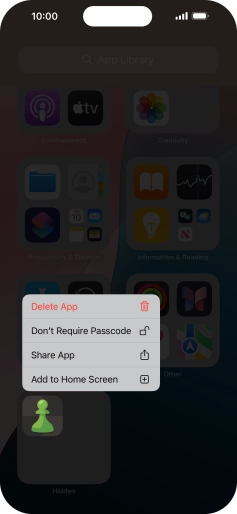 Press Don't Require Passcode. Press Don't Require Passcode.