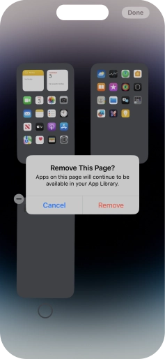 Press Remove. Press Remove.