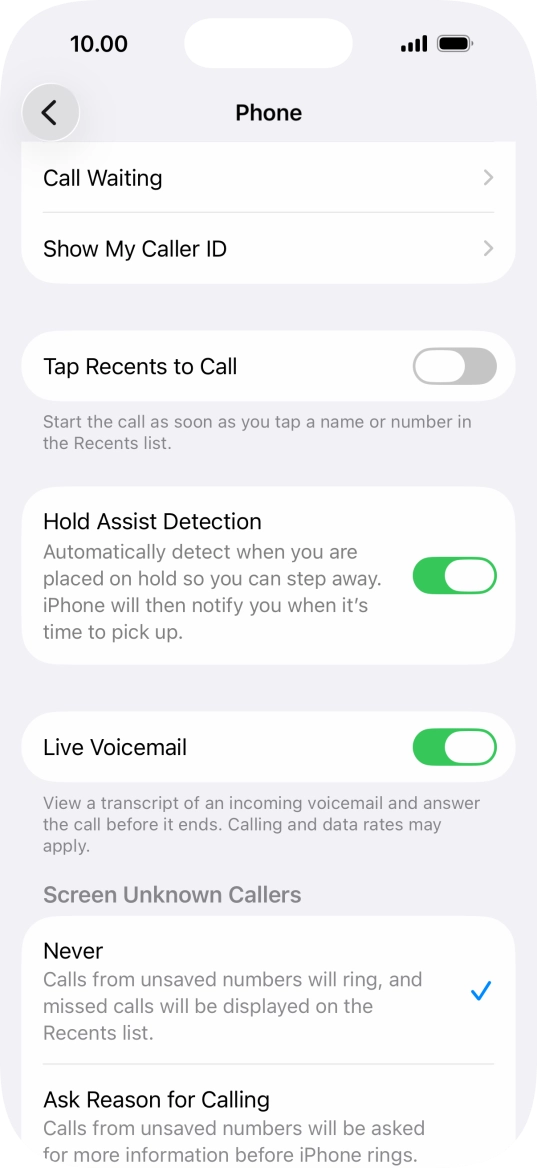 Press Show My Caller ID. Press Show My Caller ID.
