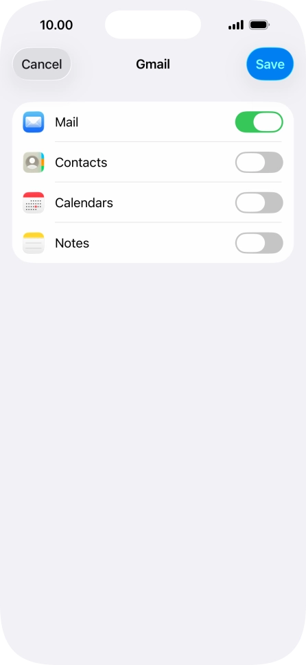 If this screen is displayed, you email account has been recognised and set up automatically. Follow the instructions on the screen to key in more information and finish setting up your phone. If this screen is displayed, you email account has been recognised and set up automatically. Follow the instructions on the screen to key in more information and finish setting up your phone.