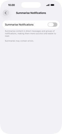 Press the indicator next to Press the indicator next to