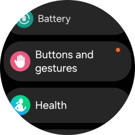 Press Buttons and gestures. Press Buttons and gestures.