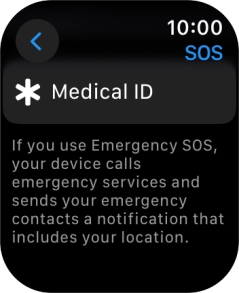 Press Medical ID. Press Medical ID.