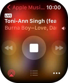 Press arrow left to return to the list. Press arrow left to return to the list.