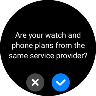 Press the confirm icon. Press the confirm icon.