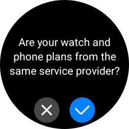 Press the confirm icon. Press the confirm icon.