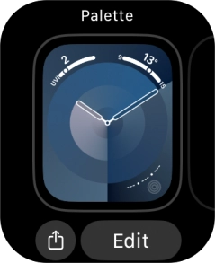 Slide your finger left on the screen. Slide your finger left on the screen.