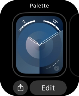Slide your finger left on the screen. Slide your finger left on the screen.
