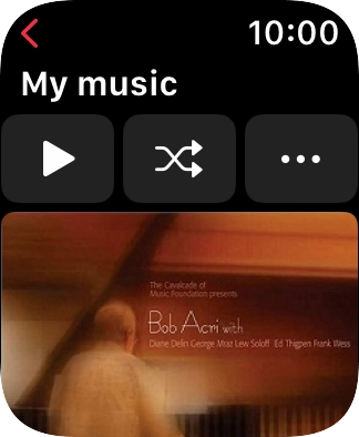Press the play icon to start the playback. Press the play icon to start the playback.