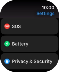 Press SOS. Press SOS.