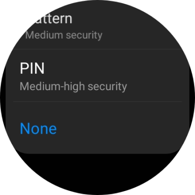 Press None. Press None.