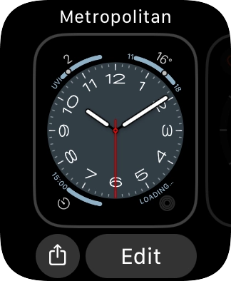 Slide your finger left on the screen. Slide your finger left on the screen.