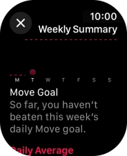 Press the Digital Crown several times to return to the main menu. Press the Digital Crown several times to return to the main menu.