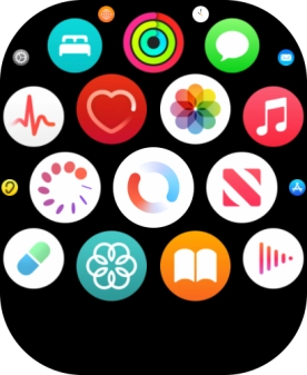 Press the heart rate sensor icon. Press the heart rate sensor icon.