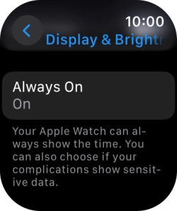 Press Always On. Press Always On.