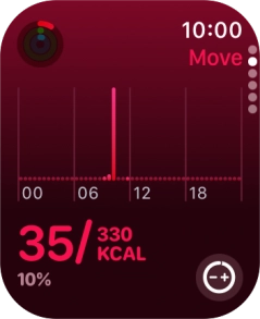 Keep sliding upwards to see the number of steps, distance and number of floors you've covered. Keep sliding upwards to see the number of steps, distance and number of floors you've covered.