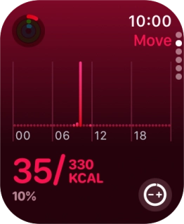 Keep sliding upwards to see the number of steps, distance and number of floors you've covered. Keep sliding upwards to see the number of steps, distance and number of floors you've covered.
