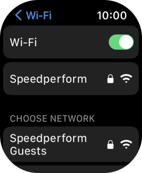 Press the Digital Crown to return to the home screen. Press the Digital Crown to return to the home screen.