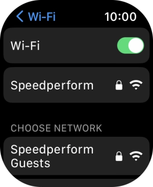 Press the Digital Crown to return to the home screen. Press the Digital Crown to return to the home screen.