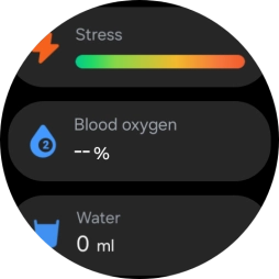 Press Blood oxygen. Press Blood oxygen.