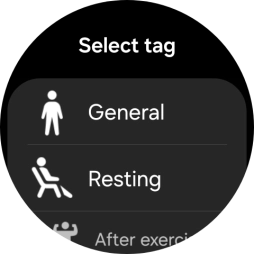 Press the required setting. Press the required setting.