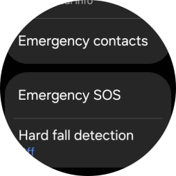 Press Hard fall detection. Press Hard fall detection.
