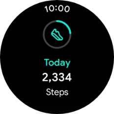 Slide your finger right starting from the left side of the screen to go back to the overview of your daily activities. Slide your finger right starting from the left side of the screen to go back to the overview of your daily activities.