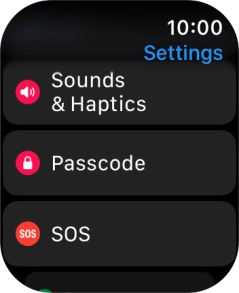 Press SOS. Press SOS.