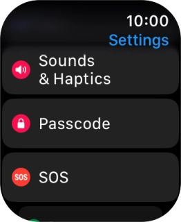 Press SOS. Press SOS.