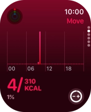 Keep sliding upwards to see the number of steps, distance and number of floors you've covered. Keep sliding upwards to see the number of steps, distance and number of floors you've covered.