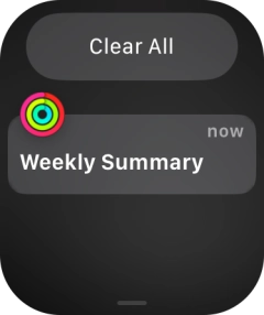 Press the required notification to open it. Press the required notification to open it.