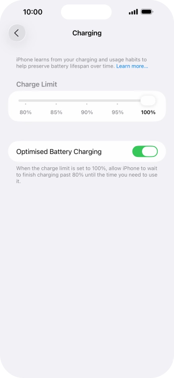 Press the indicator next to Press the indicator next to