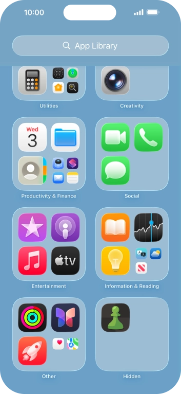 Press and hold the required app. Press and hold the required app.