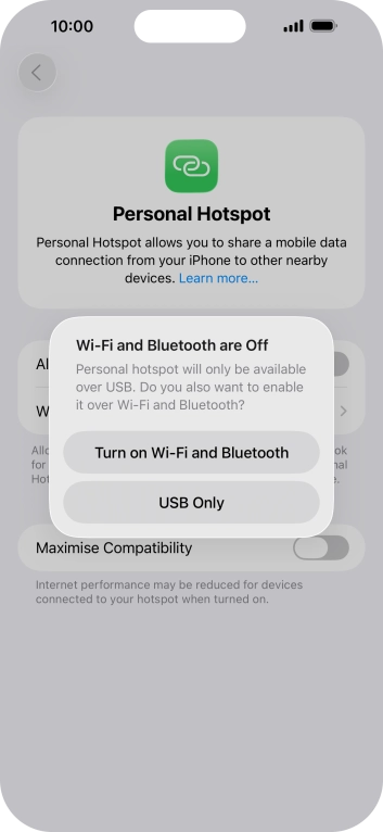 If Wi-Fi is turned off, press Turn on Wi-Fi and Bluetooth. If Wi-Fi is turned off, press Turn on Wi-Fi and Bluetooth.