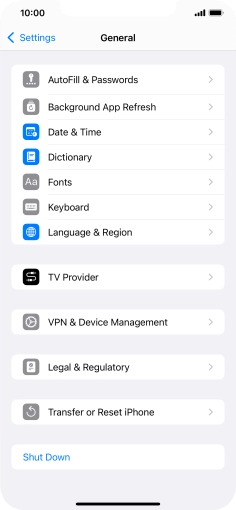 Press Transfer or Reset iPhone. Press Transfer or Reset iPhone.
