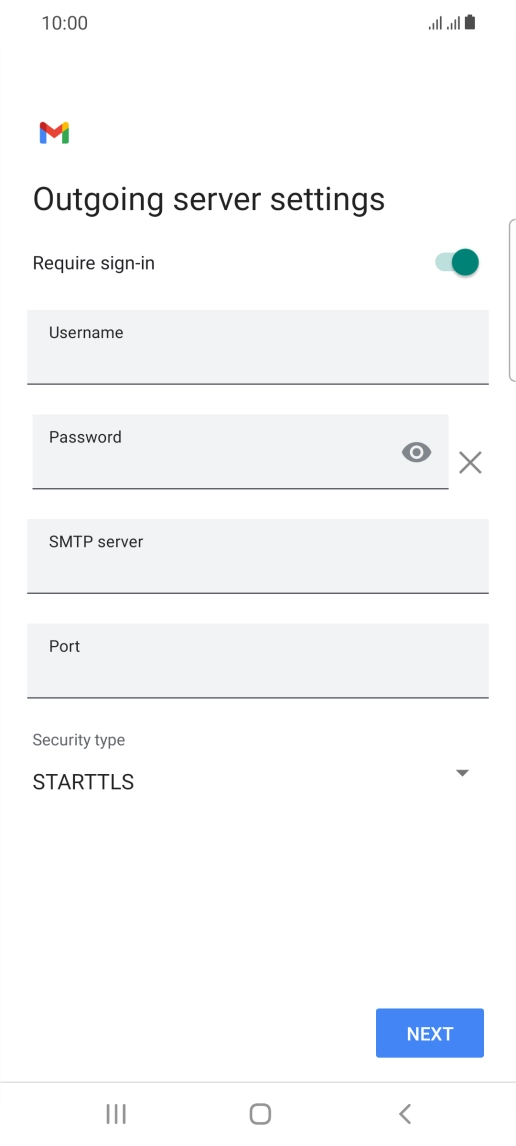 Press the indicator next to Press the indicator next to