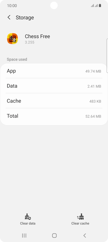 Press Clear cache. Press Clear cache.