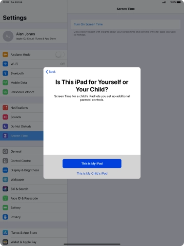 Press This is My iPad. Press This is My iPad.