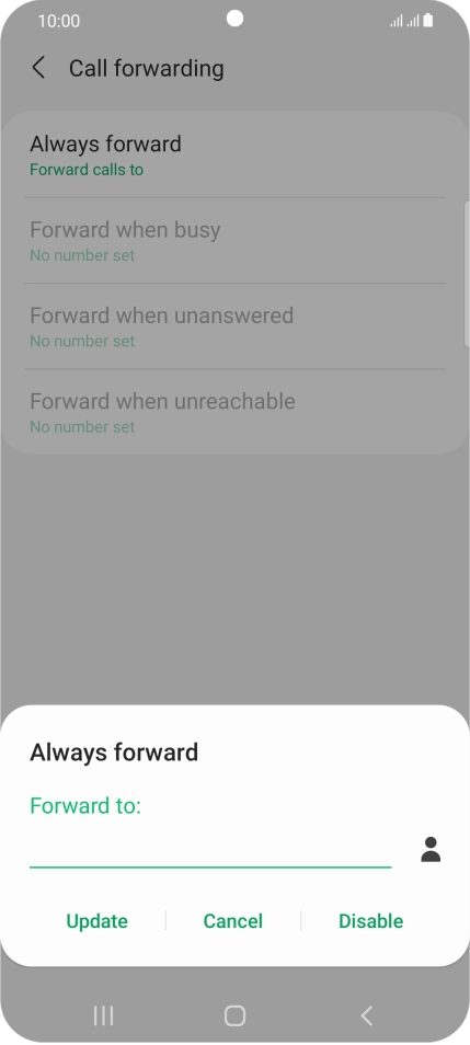 Press Disable. Press Disable.