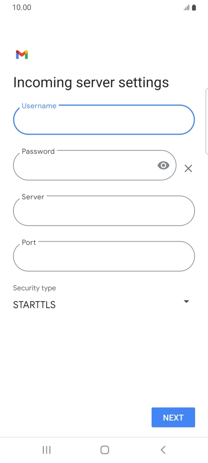 Press the field below Press the field below
