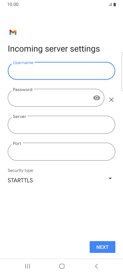 Press the field below Press the field below
