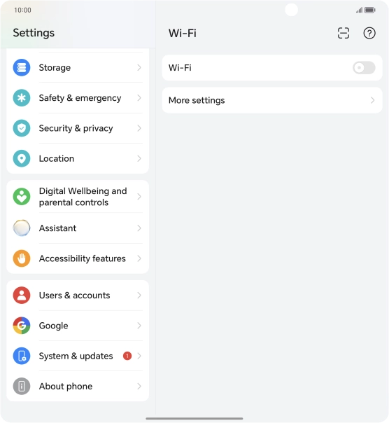 Press System & updates. Press System & updates.