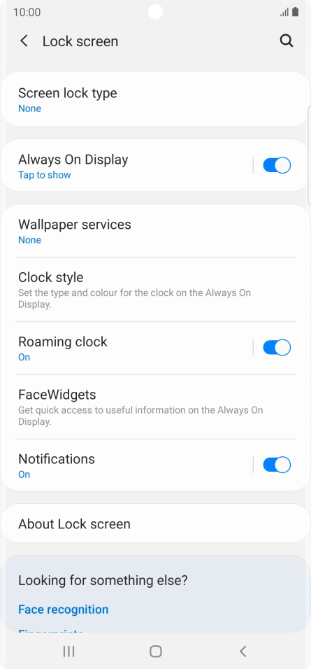 Press the Home key to return to the home screen. Press the Home key to return to the home screen.
